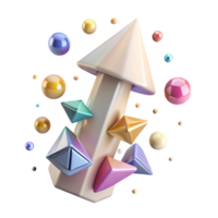 impressive artistic Upload Arrow Pointing Up Transparent Background genuine png