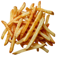 Freshly Cooked Golden French Fries Served on a . for Delicious Snack Ideas png