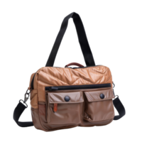 Stylish Quilted Messenger Bag with Dual Front Pockets and Adjustable Shoulder Strap for Versatile Use png