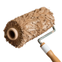 High-Quality Paint Roller with Natural Fiber Bristles for Efficient Painting Projects png