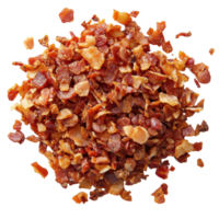 Crispy Bacon Bits Savory Snack on transparent background. png