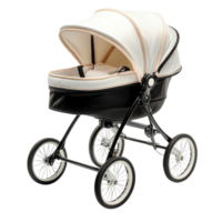 bebê carrinho de criança dentro parque configuração em transparente fundo. png