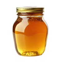 Sweet Honey Jar on White on transparent background. png
