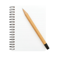 Spring Notepad Perfect for Notes on transparent background. png