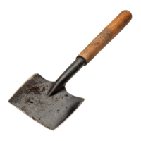 Gardening Spade on White Background on transparent background. png