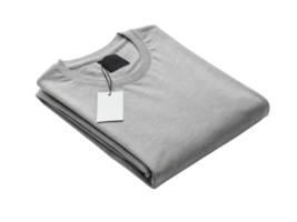 Folded shirt template showcasing simple design perfect for casual wear or branding opportunities. Ideal for various styles and occasions png