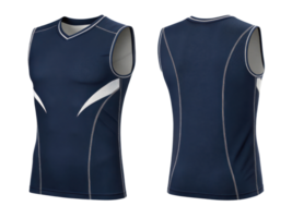 stylish volleyball jersey template designed for athletes, featuring sleek navy color and modern cut for optimal performance and comfort png