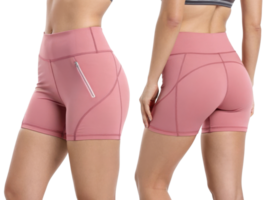 Stylish shorts mockup showcasing sleek design perfect for workouts or casual wear, emphasizing comfort and functionality png