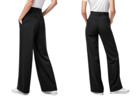Stylish pants mockup showcasing modern design with comfortable fit perfect for casual or formal occasions png