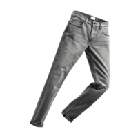 Stylish gray pants mockup showcasing modern design perfect for casual wear and versatile outfits. Ideal for fashion presentations png