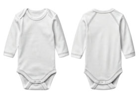 soft baby bodysuit mockup featuring simple design, perfect for showcasing custom prints or designs png