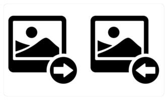 Send Image and Receive Image in black color vector
