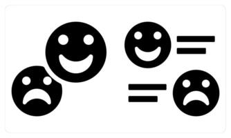 Response and Feedback in black color vector