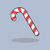 Red White Christmas Candy Icon design illustration and icon for website, digital and print vector