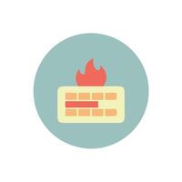 Firewall icon, firewall, firewalls, firewalls, firewalls, vector