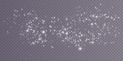 A beautiful cluster of shimmering glitter sparkles that are perfect for overlays and festive design projects vector