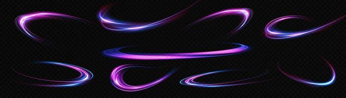 Experience the mesmerizing dynamics of light swirling in a stunning array of vibrant colors vector