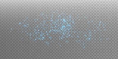A captivating backdrop of sparkling blue particles, ideal for creative projects and graphic designs. vector