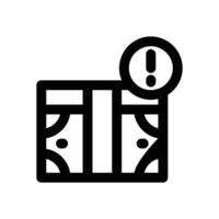 reduction line icon. Clean and minimalist icon for websites and mobile apps. vector
