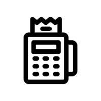 payment method line icon. Clean and minimalist icon for websites and mobile apps. vector