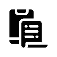 payment glyph icon. Strong and solid icon for websites and mobile apps. vector
