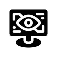 cyber glyph icon. Strong and solid icon for websites and mobile apps. vector