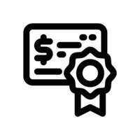 bond line icon. Clean and minimalist icon for websites and mobile apps. vector