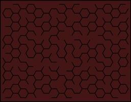 Honeycomb background. Geometric shapes. Simple shapes on a dark background. vector