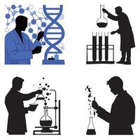 The Art of Lab Experiments vector