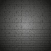 Dark brick wall pattern featuring uniform, horizontally aligned rectangular bricks vector