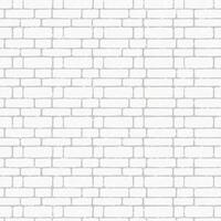 white Bricks wall background texture vector
