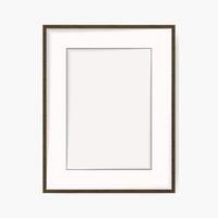 Modern frame for photo or pictures with shadow. vector