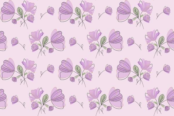 Delicate pattern in pastel pink tones