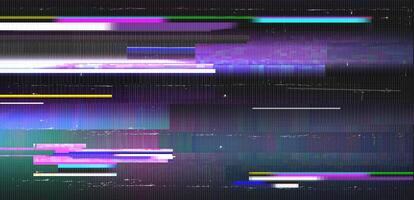 Multicolor pixel damage overlay texture. Retro white noise bg. TV pixel noise. TV loses signal. Error. No signal .Tv distortion . vector