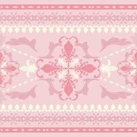 Curved, scroll-like embellishments sense of movement flow vertical lines balance Royal Pastel Pink elegance to the composition aesthetic reminiscent of Rococo Baroque Victorian for Luxury packaging vector