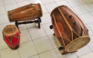 Gamelan is traditional musical instrument from Java. Kendang is a part of gamelan. gamelan kendang made of wood and animal skin. Gamelan is part of Indonesian culture photo