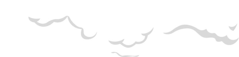 Light gray clouds are gently floating across a serene white sky. Creating a peaceful and tranquil atmosphere. Perfect for backgrounds or representing concepts related to nature. Weather. Or calmness vector