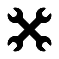 Wrench icons symbol simpe design vector