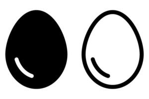 Eggs icon symbols simple design vector