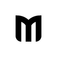 Letter Ym with simple shape modern unique monogram logo concept vector