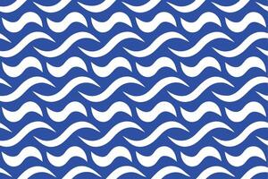 Dynamic Blue Backdrop with White Waves Pattern Seamless Abstract Sea Water design vector