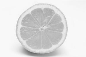 Cross Section of a Lemon, Food Photography, Close View Background creative background photo
