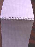 Empty notebook background wallpaper photo