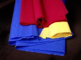 Colored paper sheets close view background wallpaper photo