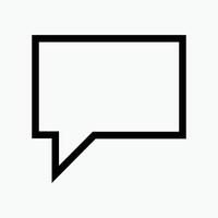 A black speech bubble icon illustrates 3D chat dialog for web communication vector
