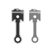 Collection of Piston Engine Illustration vector