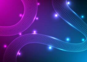 Digital technology Wavy background. Design for abstract fluid curve wave shape wireframe connect telecoms line internet online fiber gradient. vector