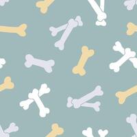 Bone Seamless Pattern Background for Surface Print Fabric Fashion Wrapping vector
