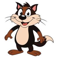 Aggressive Tasmanian Devil Artwork vector