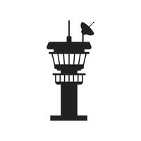 Control tower icon illustration vector